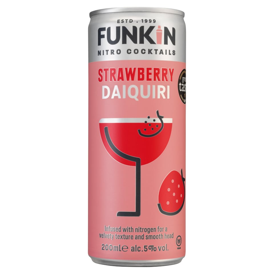 Funkin Nitro Cocktails Strawberry Daiquiri 2 x 200ml Funkin