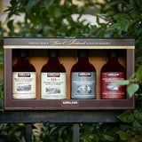 Kirkland Signature Single Malt Tour of Scotland Scotch Whisky Gift Set 4 x 20cl - RV Drinks