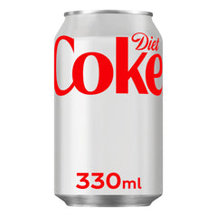 Diet Coca-Cola Can 4 x 330 ml Coca Cola