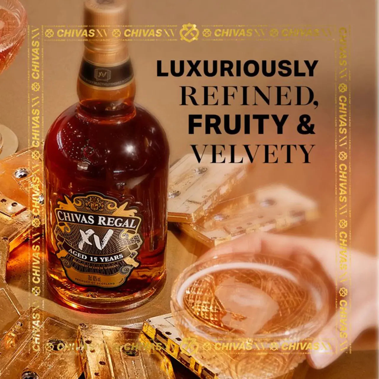 Chivas Regal XV 15 Years Old Blended Scotch Whisky 70cl - RV Drinks