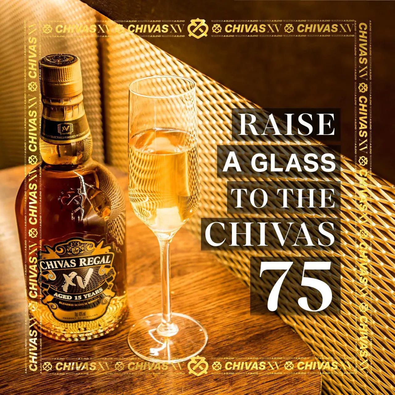 Chivas Regal XV 15 Years Old Blended Scotch Whisky 70cl - RV Drinks