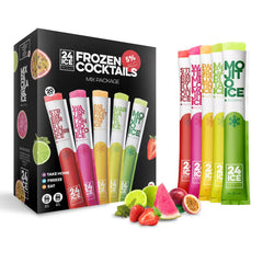 24 Ice Mixed Flavours Frozen Premixed Cocktail Multipack 20 x 65 ml 24 Ice