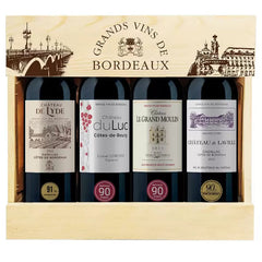 Grands Vins De Bordeaux 90+ Points Selection 4 x 750ml Grands Vins De Bordeaux