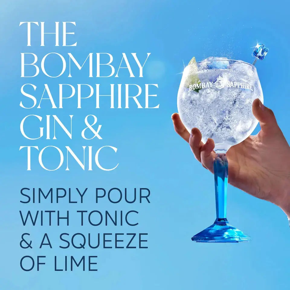 Bombay Sapphire London Dry Gin 70cl - RV Drinks