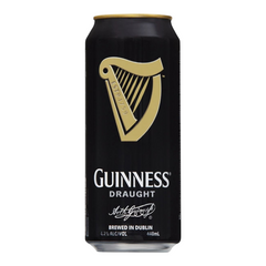 Guinness Draught Beer Can 4 X 440ml Guinness