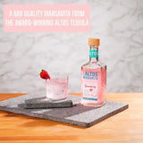 Olmeca Altos Margarita Strawberry Tequila 750ml - RV Drinks