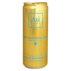 Au Vodka Blue Raspberry Can 3 x 330Ml AU Vodka
