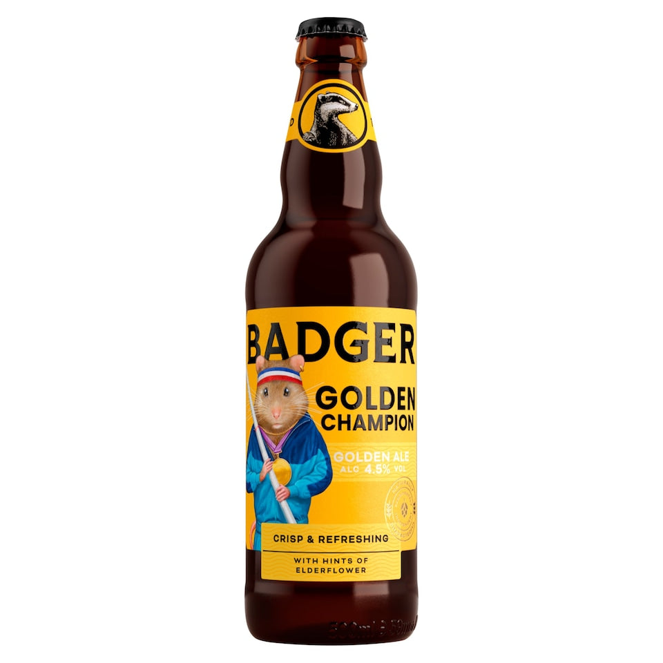 Badger Golden Champion Golden Ale Multipack, 3 x 500 ml Badger