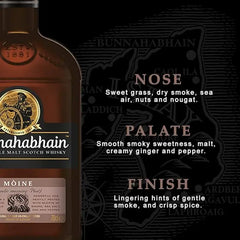 Bunnahabhain Moine Single Malt Whisky 70cl - RV Drinks