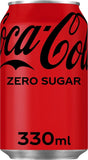 Coca-Cola Coke Zero Can 4 x 330 ml Coca Cola