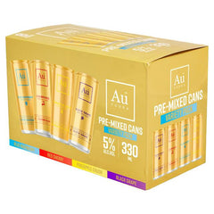 AU Vodka Pre Mixed Variety Pack Cans 8x330ml