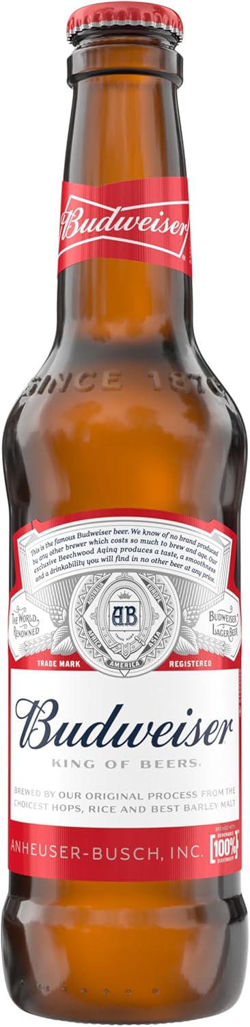 Budweiser Lager Beer 4 x 300ml Budweiser