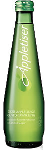 Appletiser lighter sparkling Apple Juice Glass Bottles 4x275ml Appletiser