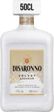 Disaronno Velvet Liqueur bottle with label and '50CL' indication on a white background
