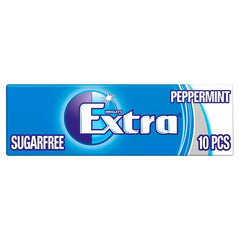 Wrigley's Extra Peppermint Chewing Gum 10x10 Pack - RV Drinks