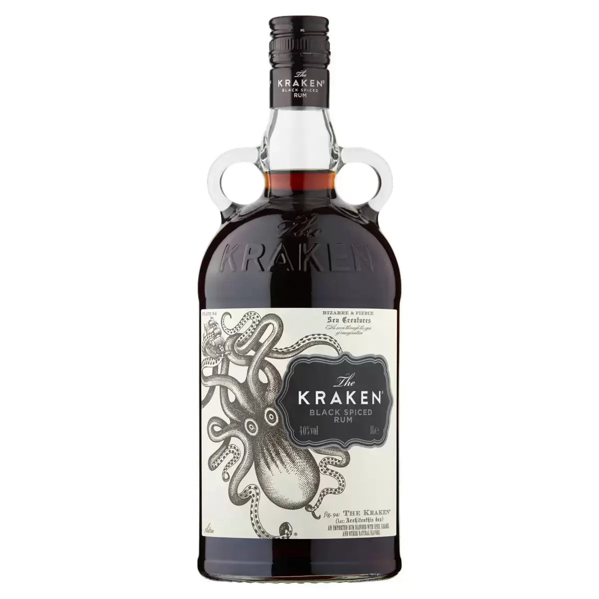 The Kraken Black Spiced Rum 1L - RV Drinks