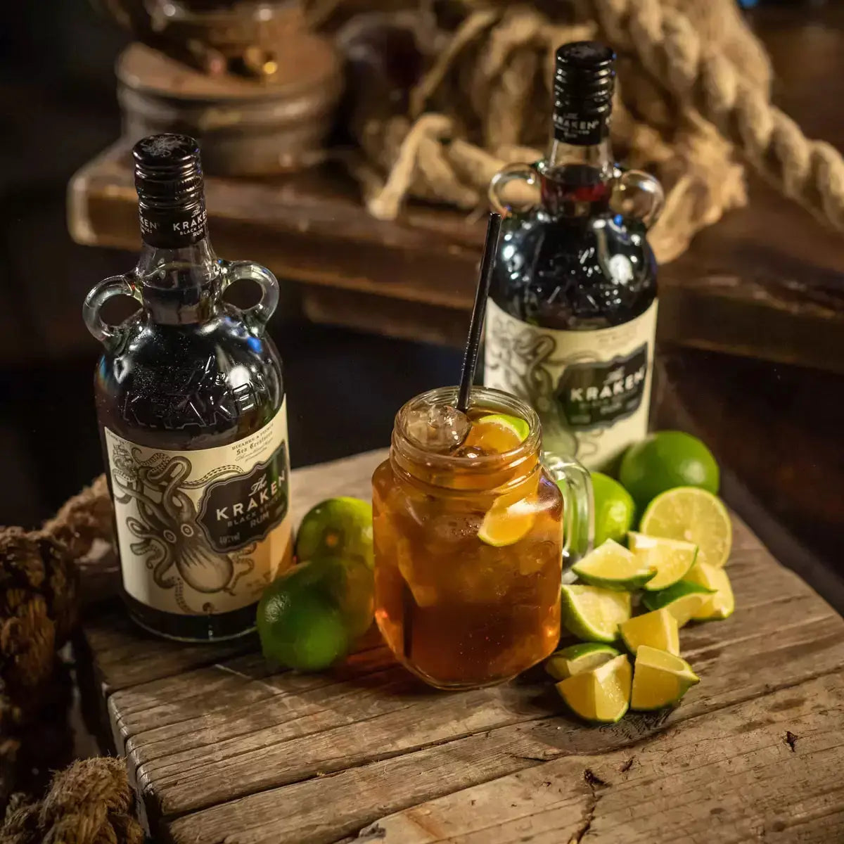 The Kraken Black Spiced Rum 1L - RV Drinks