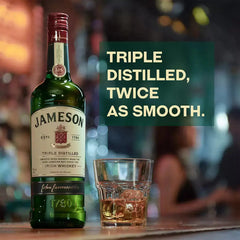 Jameson Original Triple Distilled Blended Irish Whiskey 1L - RV Drinks