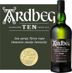 Ardbeg Ten Years Old Islay Single Malt Scotch Whisky 70cl