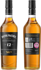 Bowmore 12 Years Old The Original Islay Single Malt Scotch Whisky 70cl