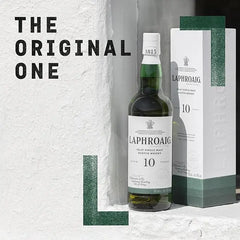 Laphroaig 10 Year Old Scotch Islay Single Malt Whisky 70cl - RV Drinks
