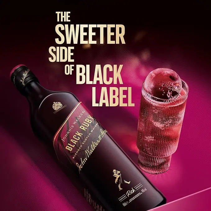 Johnnie Walker Black Ruby Blended Scotch Whisky 70cl - RV Drinks