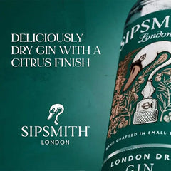 Sipsmith London Dry Gin 70cl - RV Drinks