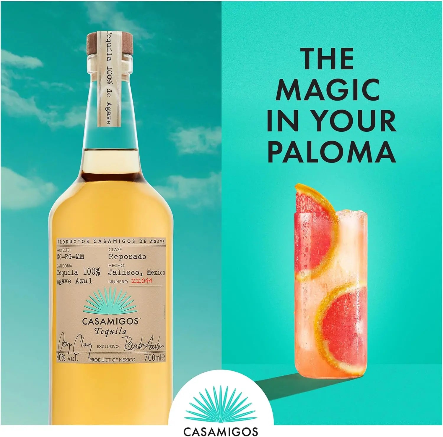 Casamigos Reposado Tequila 70cl - RV Drinks