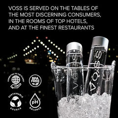 VOSS Still Water Glass Bottle 4x800ml - RV Drinks
