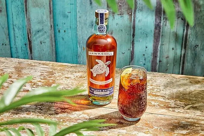 Hawksbill Caribbean Spiced Rum 70cl - RV Drinks