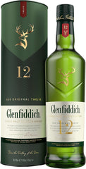GLENFIDDICH 12 YEAR OLD SINGLE MALT WHISKY 70CL