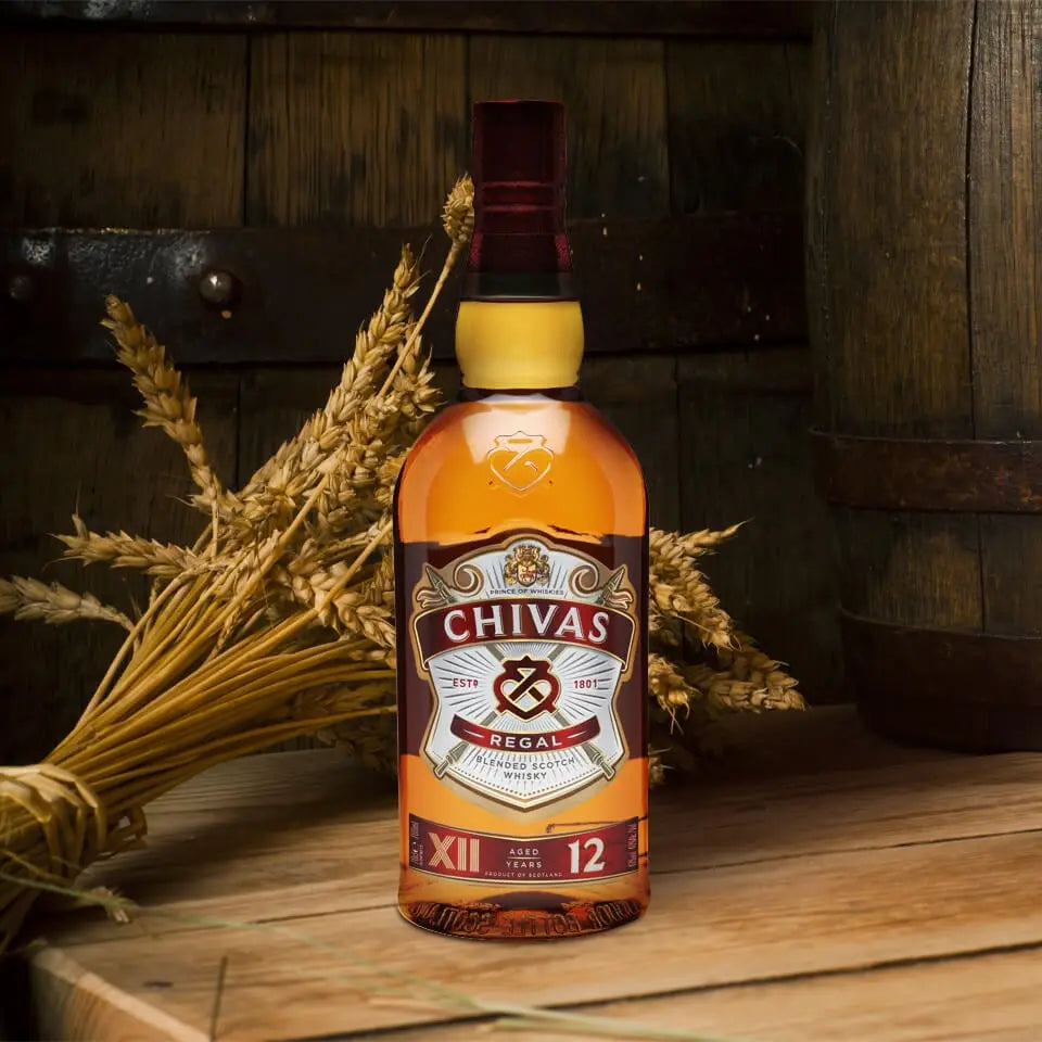 CHIVAS REGAL 12 YEAR OLD BLENDED SCOTCH WHISKY 70CL - RV Drinks