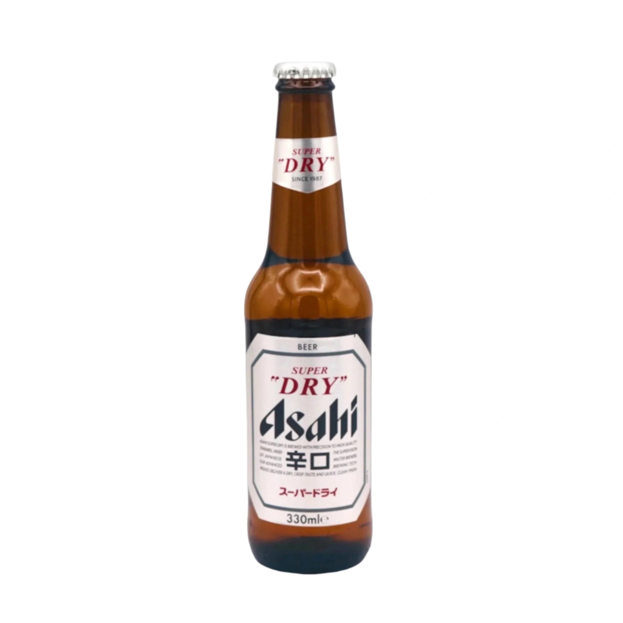 Asahi Super Dry Beer Bottles Multipack 4 x 330 ml Asahi