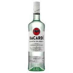Bacardi Carta Blanca White Rum 1L