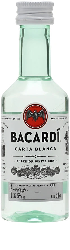 Bacardi Carta Blanca White Rum 5cl Bacardi-Martini Ltd