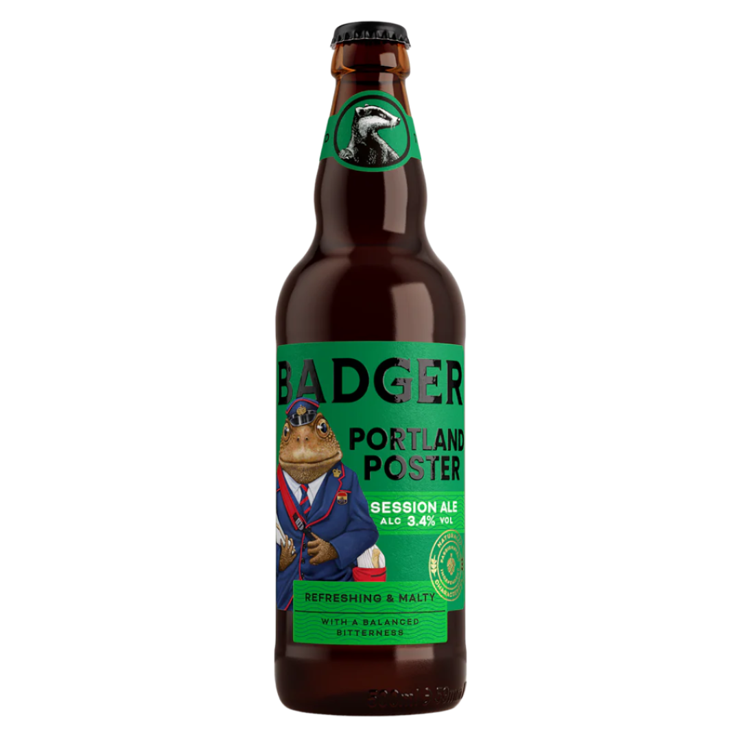 Badger Brewery Dorset Dozen Multipack Beer 12 x 500ml Badger