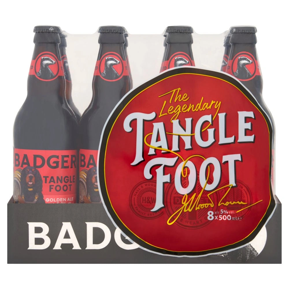 Badger Tangle foot Golden Ale Multipack, 8 x 500 ml Badger