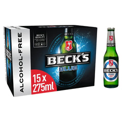 Becks Blue Alcohol Free Beer 15 x 275ml Becks