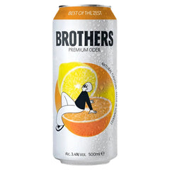 Brothers Best of the Zest Premium Fruit Cider 4x500ml Brothers