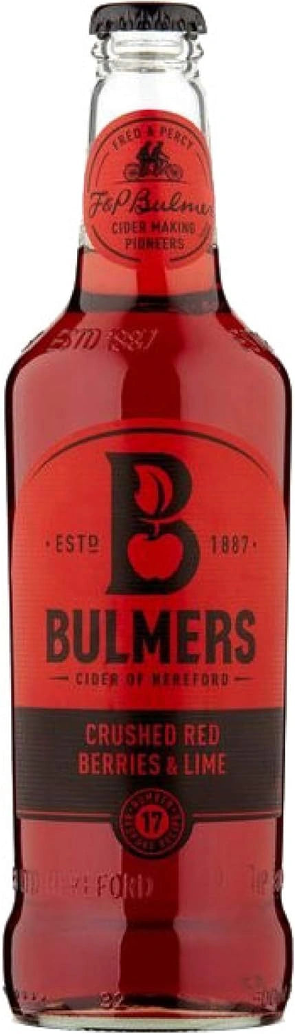 Bulmers Crushed Red Berries & Lime Cider Multipack 4 x 500 ml Bulmers