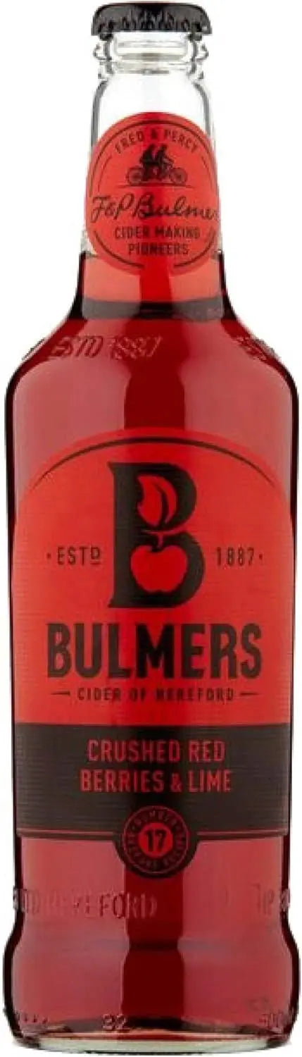 Bulmers Crushed Red Berries & Lime Cider Multipack 4 x 500 ml Bulmers