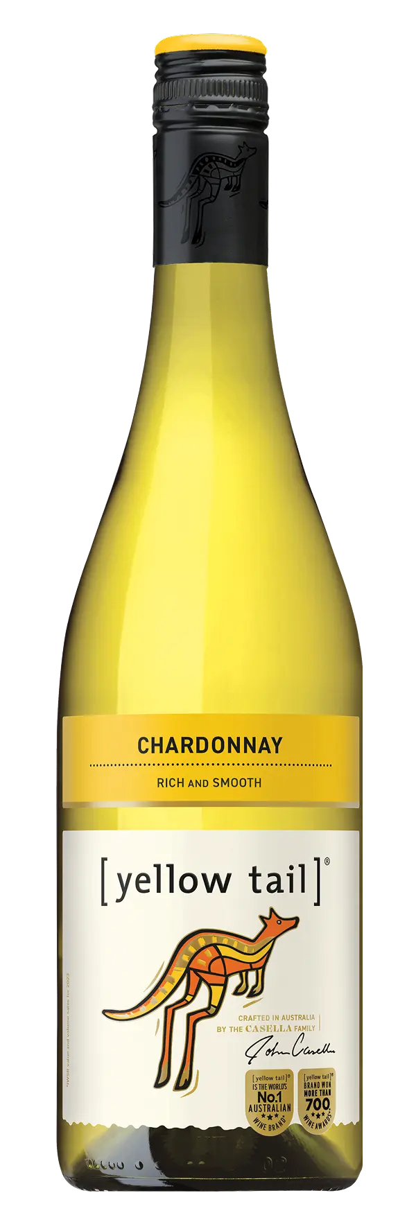 Yellow Tail Chardonnay Wine 75cl - RV Drinks