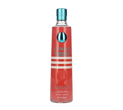 Ciroc Strawberry Vodka bottle on a white background
