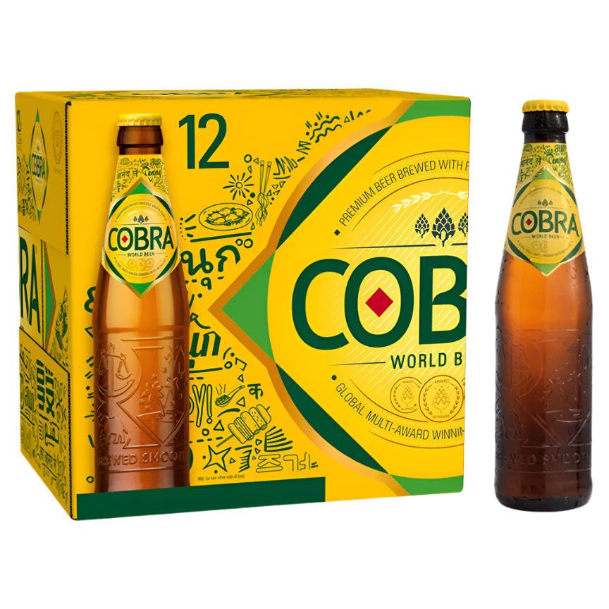 Cobra Premium Beer 12x330ml Cobra