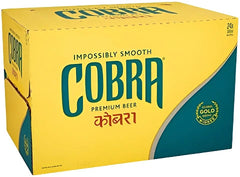 Cobra Premium Lager Beer 24x330ml Cobra