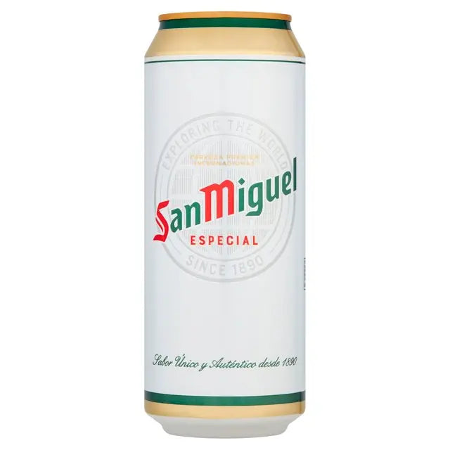 San Miguel Especial Lager Beer Can 4 x 440ml San Miguel