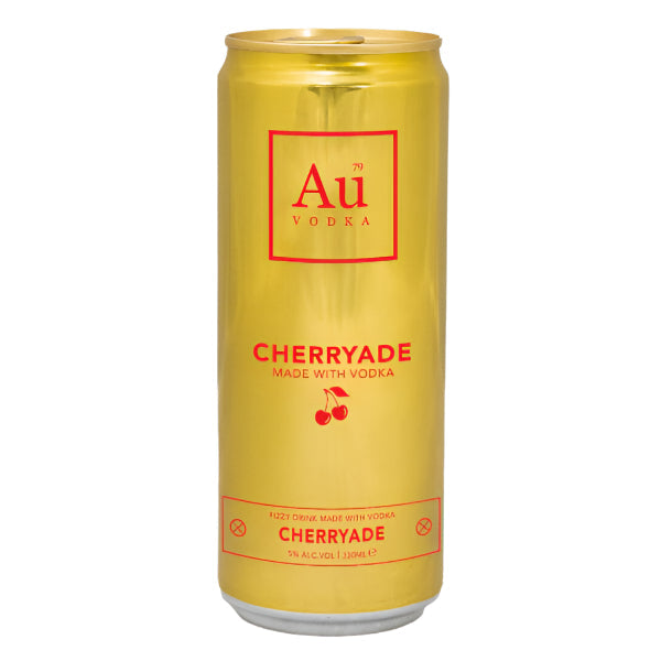 Au Vodka Cherryade Can 4 x 330Ml AU Vodka