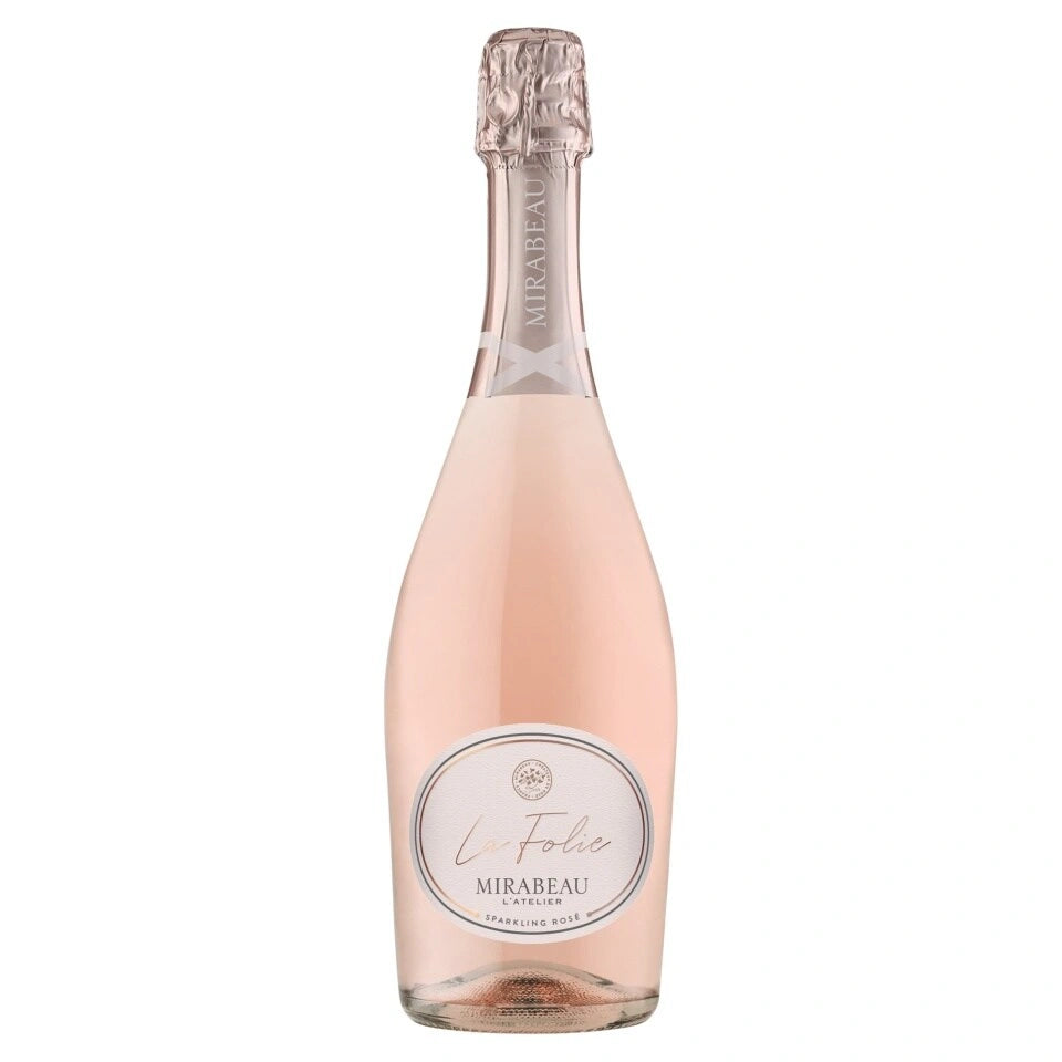 Mirabeau 'La Folie' Sparkling Rosé, Provence 75cl Maison Mirabeau