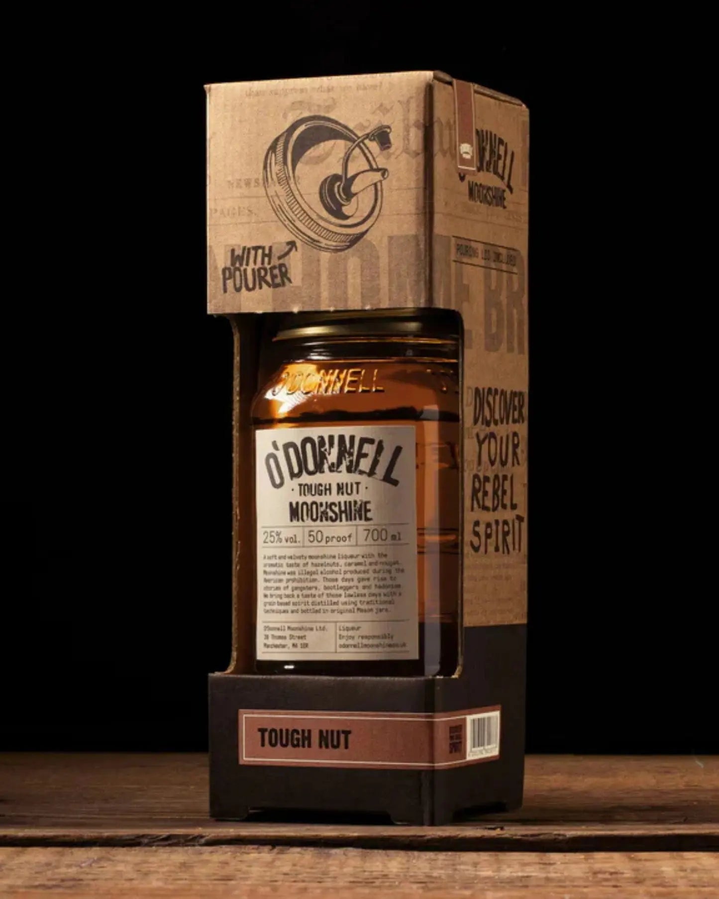 O'Donnell Tough Nut Moonshine 700ml - RV Drinks