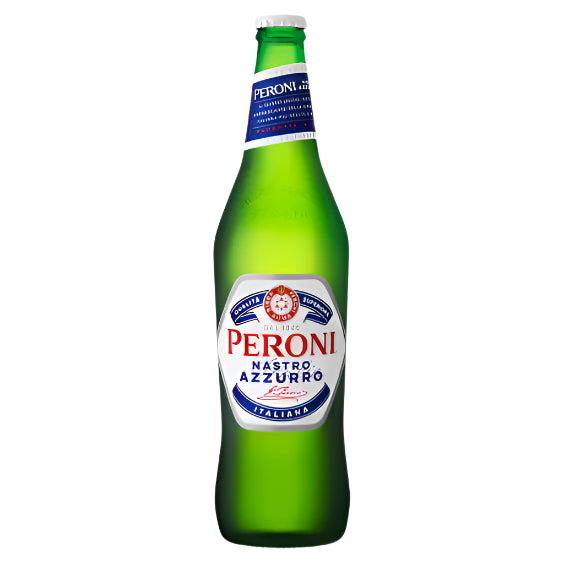 Peroni Nastro Azzurro Beer 12 x 620ml Peroni
